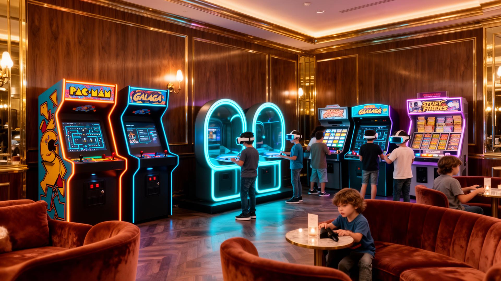 Retro + VR Arcade
